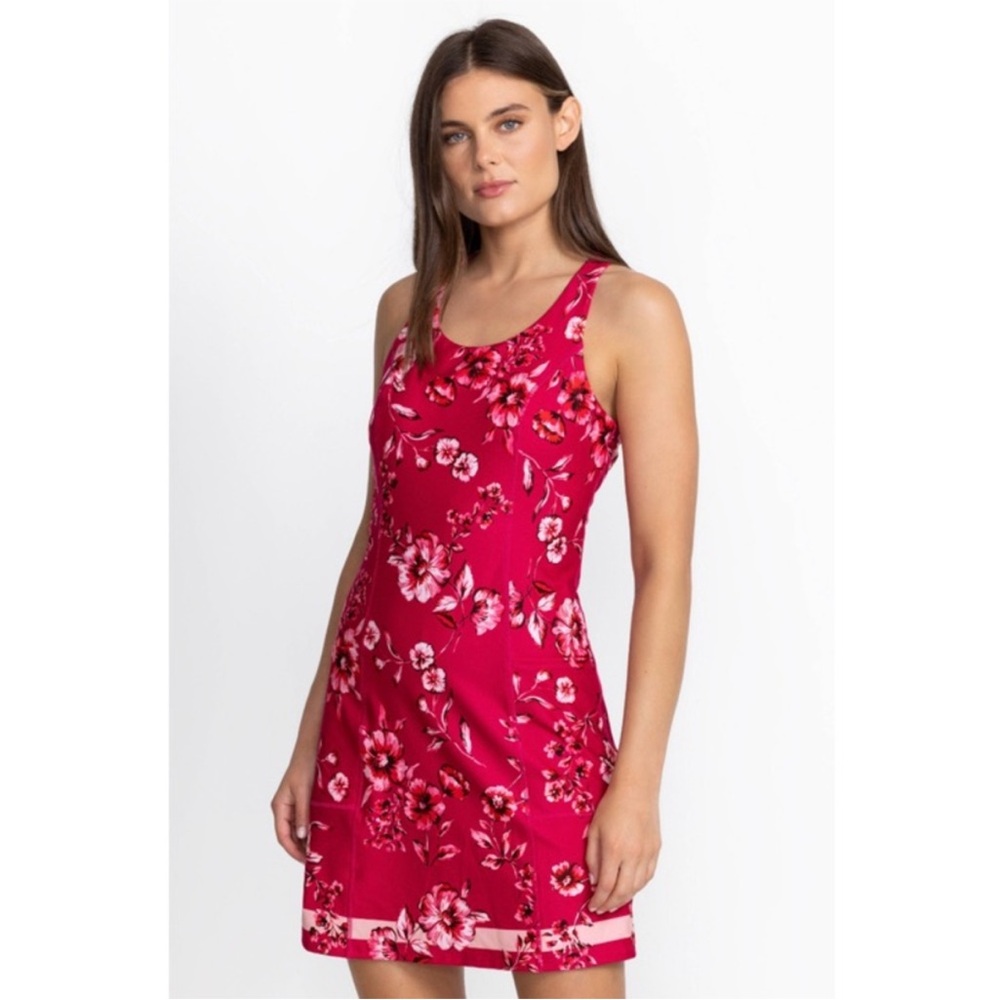 Johnny Was Bee Active Misty Falls Everyday Tennis Dress - Built in Romper
